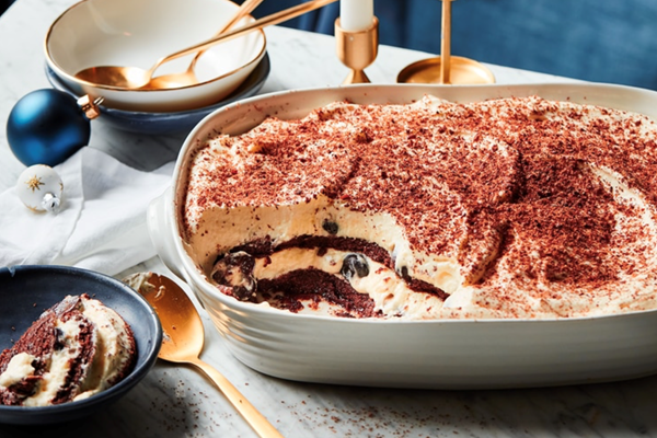 Black Forest tiramisu