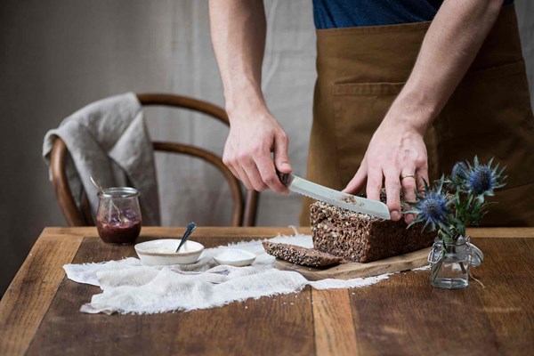 Black multigrain seed bread