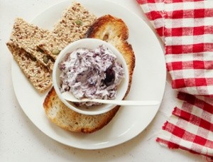 Black olive and lemon pâté 