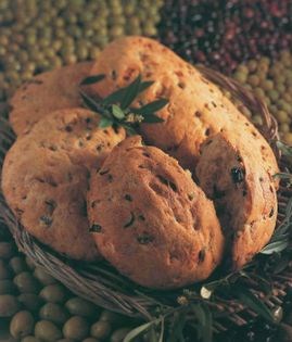 Black olive bread