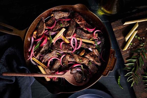 Black pepper beef