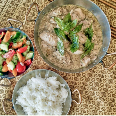 Black pepper butter chicken