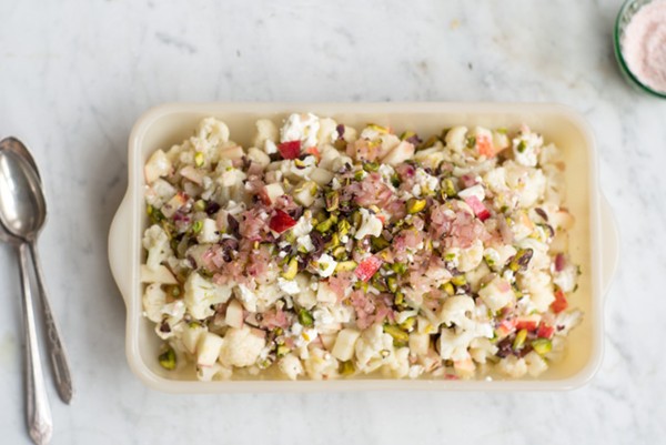 Black pepper cauliflower salad