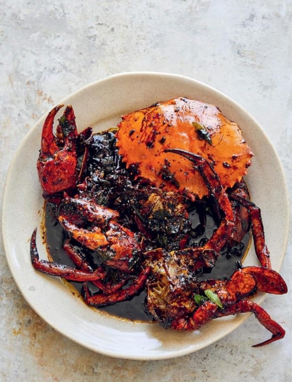 Black pepper crabs