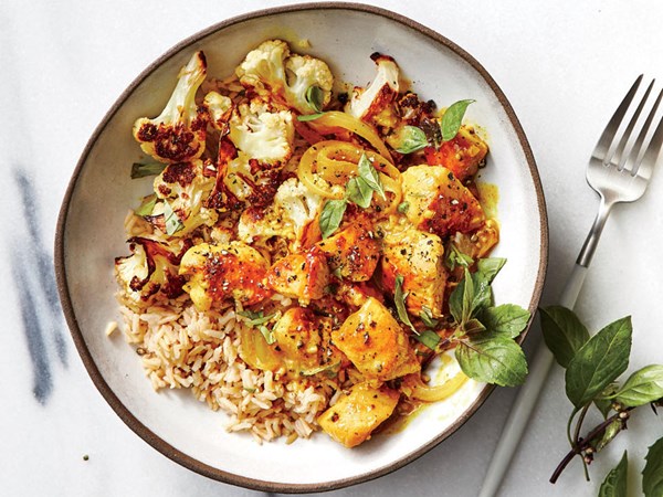 Black pepper-curry chicken sauté