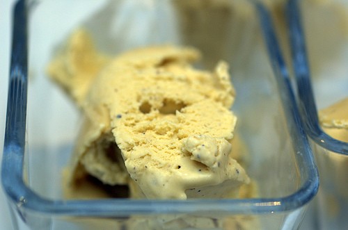 Black pepper ice cream