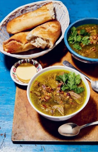 Black pepper lamb soup