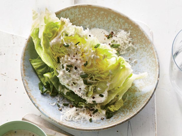 Black pepper-Parmesan wedge salad