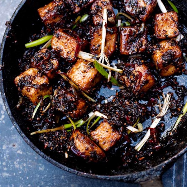 Black pepper tofu