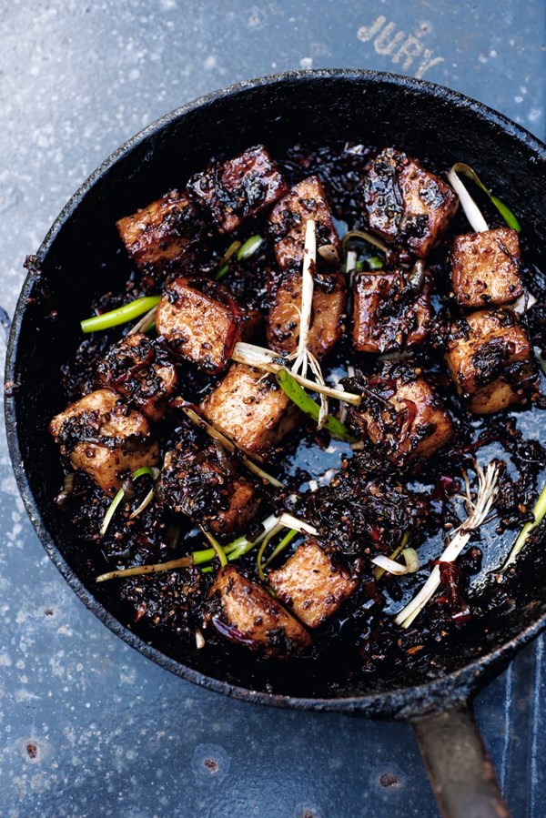 Black pepper tofu