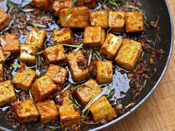 Black pepper tofu