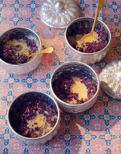Black rice, black cardamom