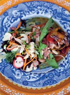 Black rice sushi veg dream salad