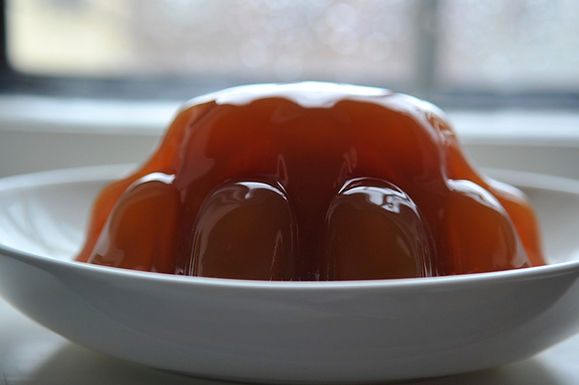 Black tea jelly