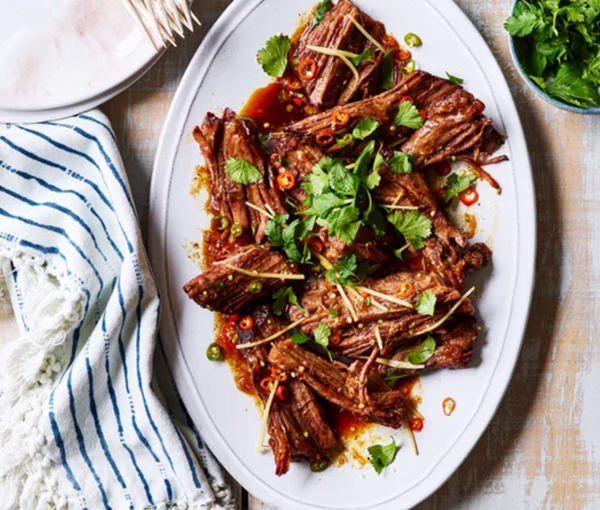Black-vinegar-braised beef