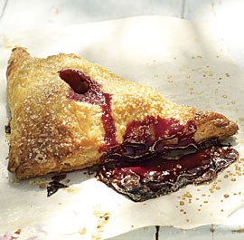 Blackberry-apple turnovers