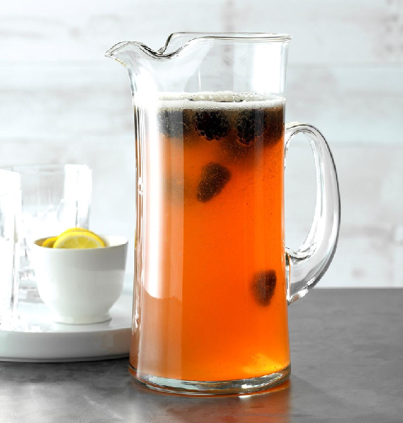 Blackberry beer cocktail