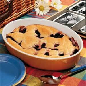 Blackberry cobbler