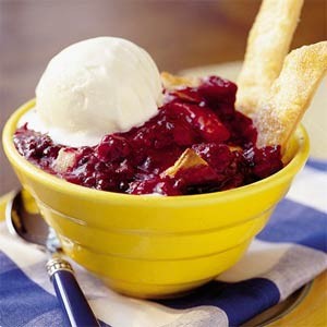 Blackberry cobbler