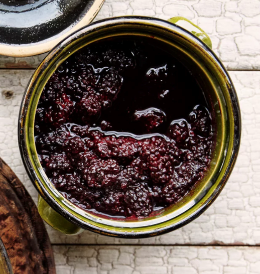 Blackberry compote