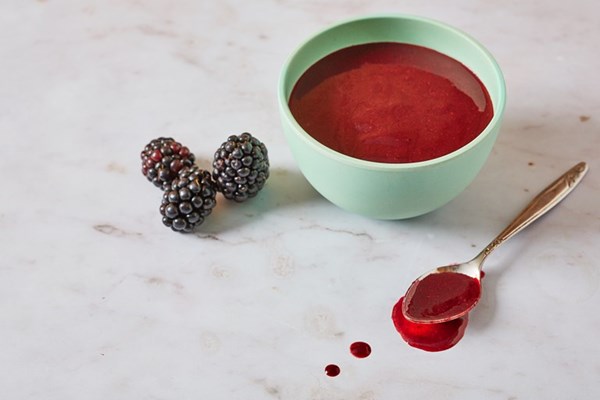  Blackberry coulis