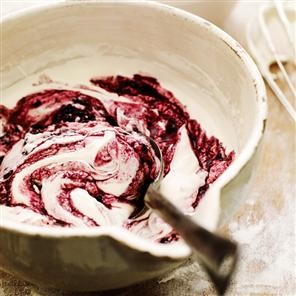 Blackberry cream