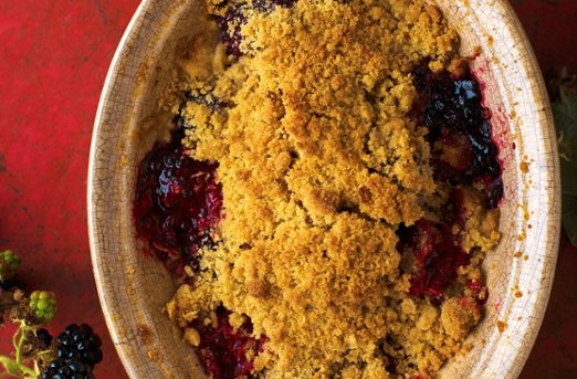 Blackberry crisp