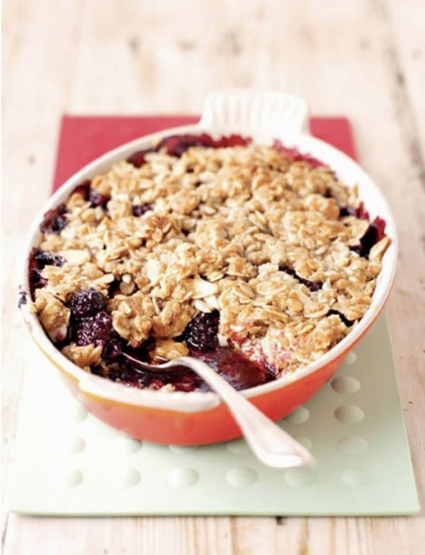Blackberry crisp