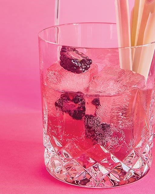 Blackberry lemongrass elixir