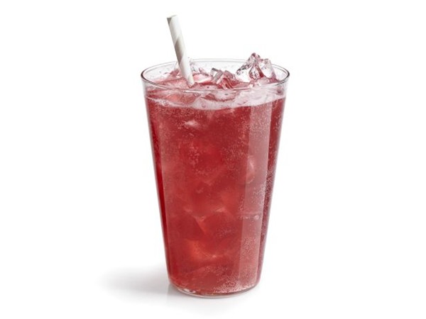Blackberry-lime soda