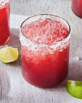 Blackberry margaritas