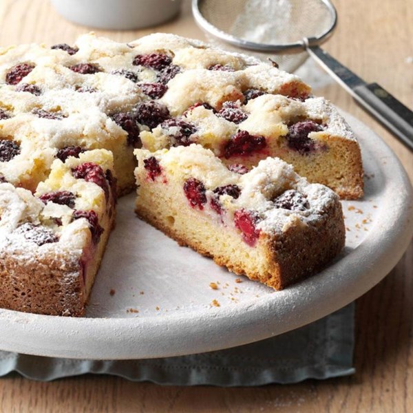Blackberry-orange cake