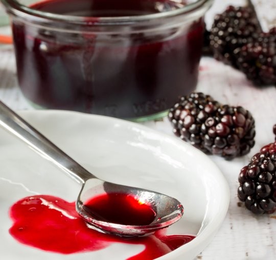 Blackberry syrup