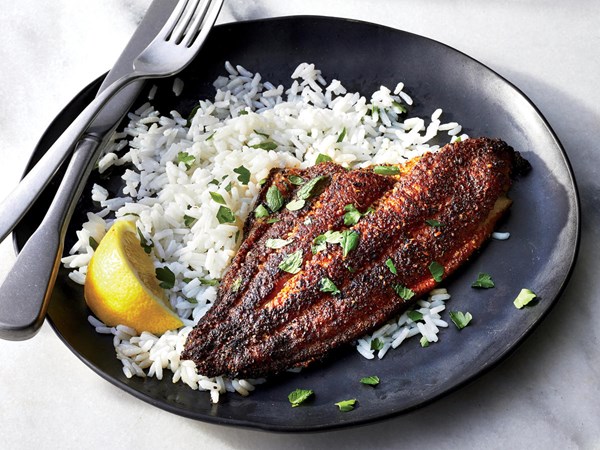 Blackened catfish