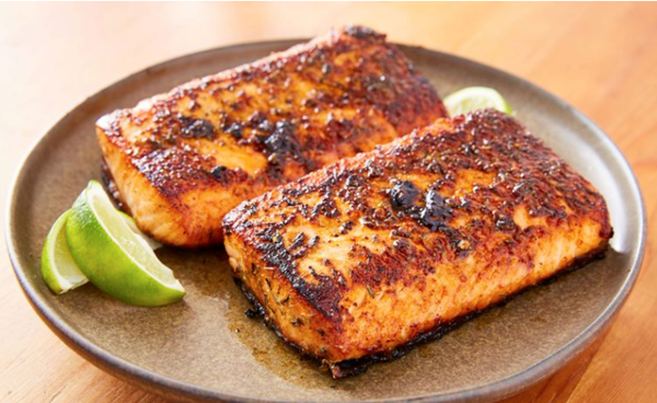 Blackened salmon