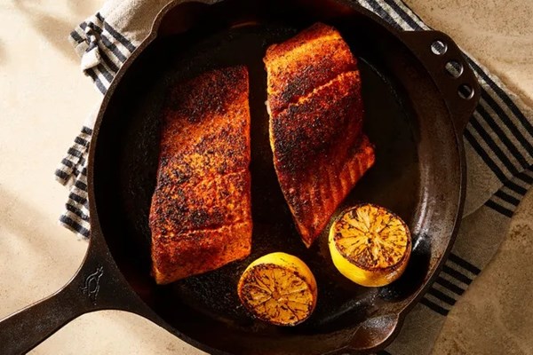 Blackened salmon