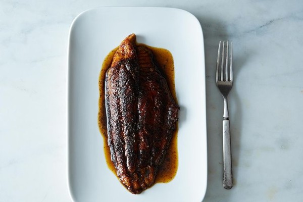 Blackened tilapia (or catfish)