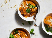 Blazing butter chicken