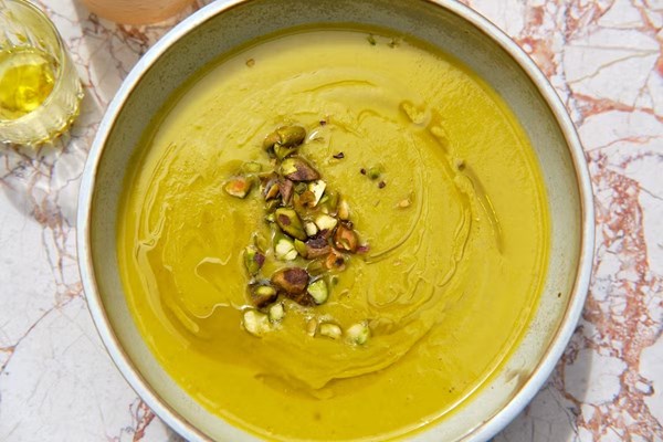Blended vegetable soup
