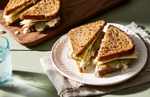 Bless this pickle sandwich