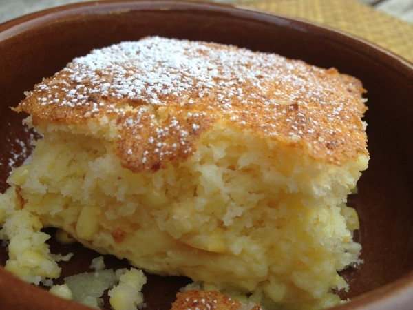 Blissful corn torte