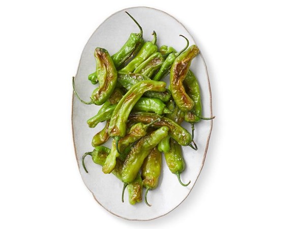 Blistered shishitos 