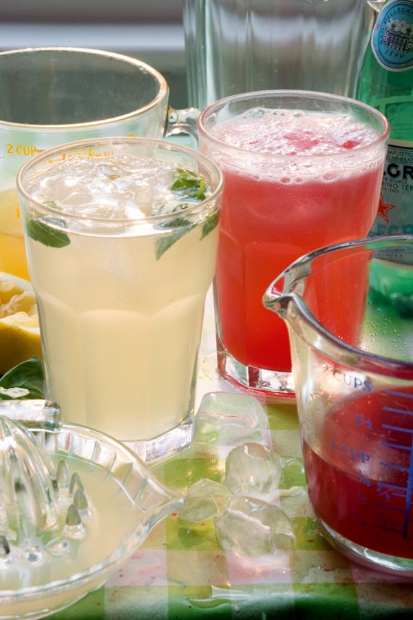 Blood orange & thyme soda