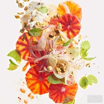 Blood orange and fennel salad