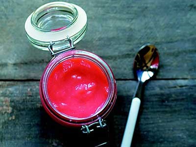 Blood orange curd