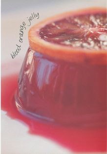 Blood orange jelly