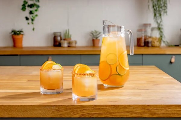 Blood orange margarita
