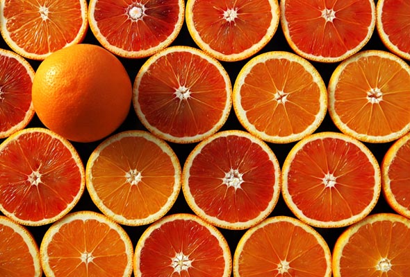 Blood oranges