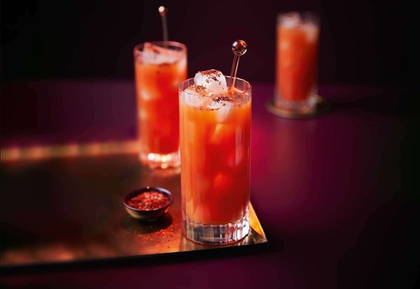 Blood orange Mary