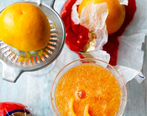 Blood-orange mimosa